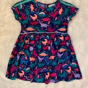 3T Dress, Spunky Dino Print